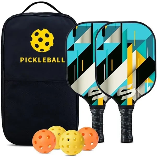 Pickleball Set with 4 Balls and 1 Bag