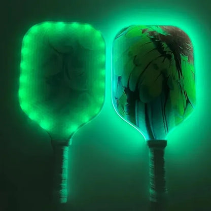 LED Light Up Pickle Ball Paddle Glow In Dark