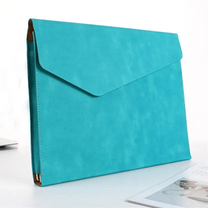Business PU Leather Document Bag Archive Data File Storage