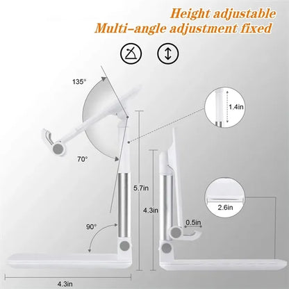 Custom Logo Adjustable Desktop Cell Phone Stand Holder