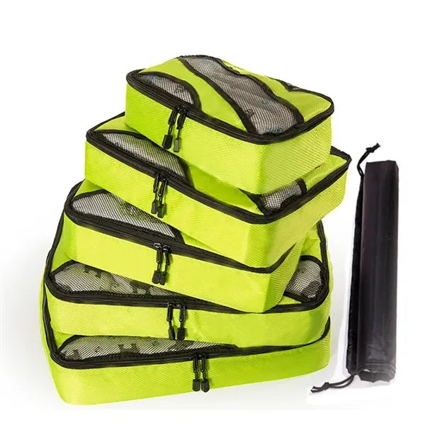 Custom 4 Set Durable Travel Luggage Packing Organizers