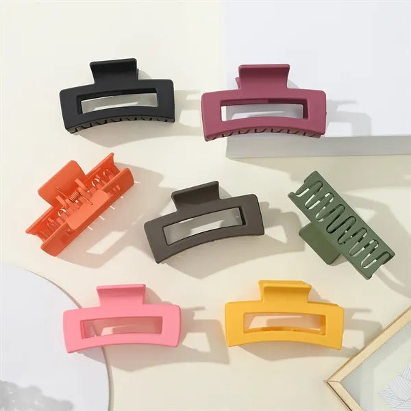 Simple Design Portable Temperament Frosted Shark Hairpin