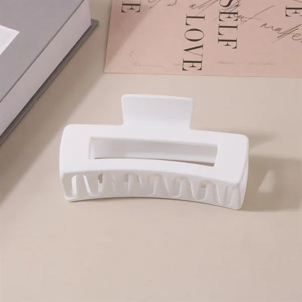 Simple Design Portable Temperament Frosted Shark Hairpin