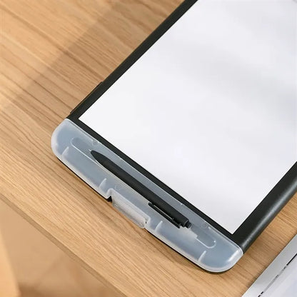 Multifunctional Waterproof File Box With Writing Board Clip