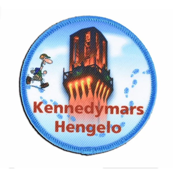 Dye-Sublimation Full Color Patches with Iron On Backing