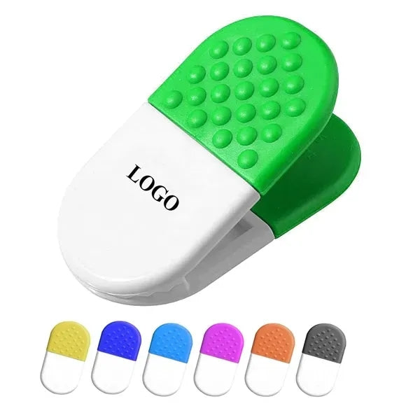 Pill Shape Magnetic Paper Clip