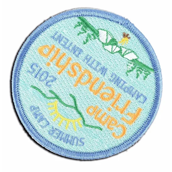 50% Custom Embroidered Patches - Iron On Backing