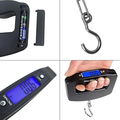 Portable Luggage Scale LCD Electronic Travel Digital Weighs