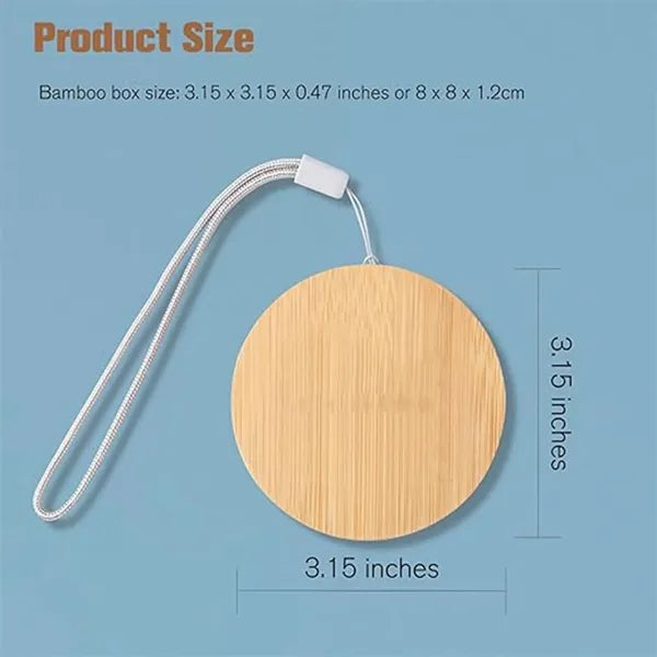 Multi USB Adapter Kit Fast Charging Cable Bamboo Storage Box