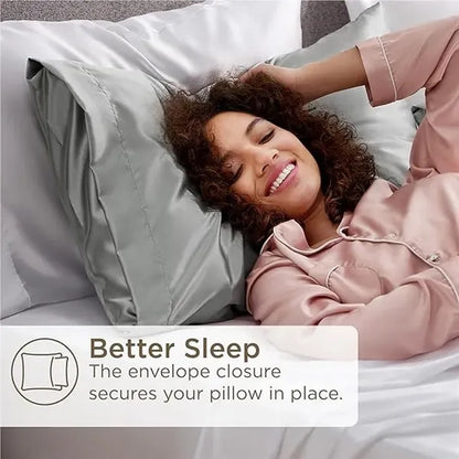 Satin Pillowcase for Hair and Skin Standard