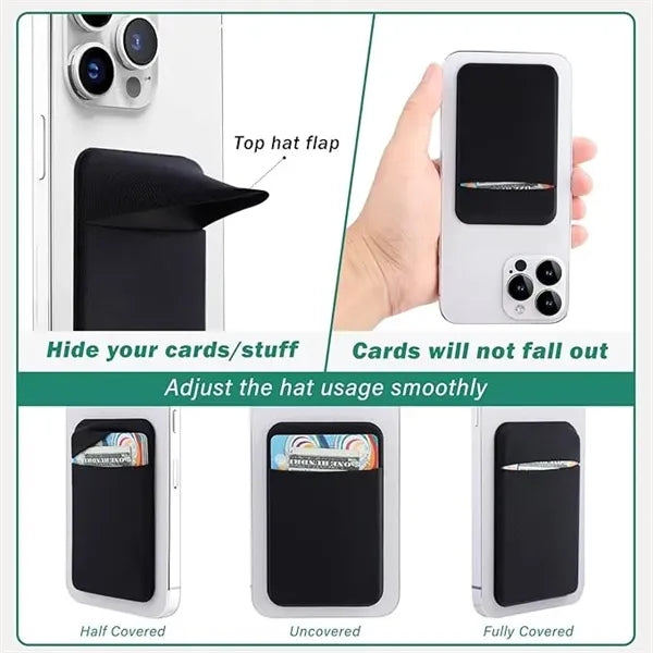 Cell Phone Card Holder Pocket for Back of