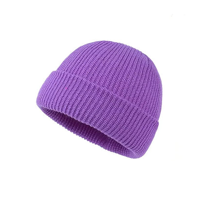 Unisex Winter Knit Fisherman Beanie