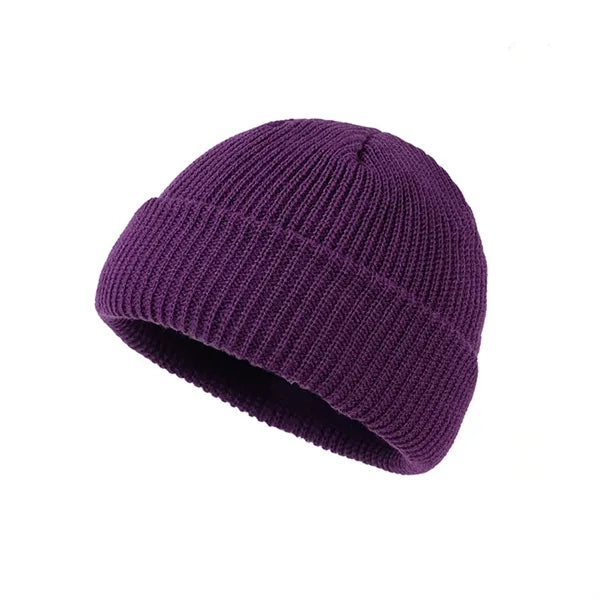 Unisex Winter Knit Fisherman Beanie