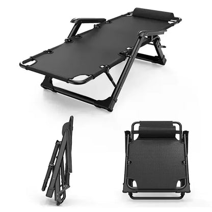 Folding Adjustable Lounge Beach Chair