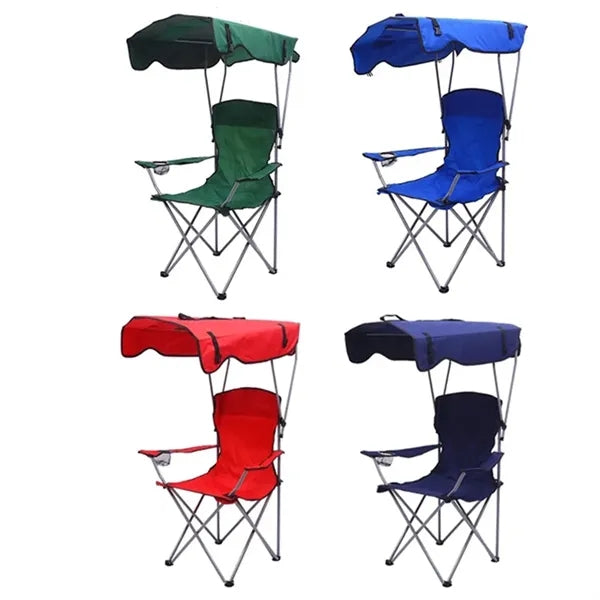 Foldable Beach Chair with Canopy