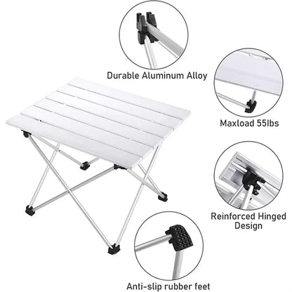 Foldable Aluminum Camping Table