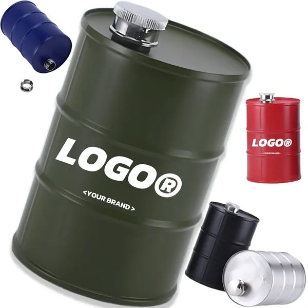 25 OZ Gasoline Barrel Camping Accessories Canteen Wine Jug