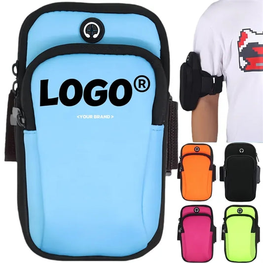 Fitness Arm Band Outdoor Sports Storage Pouch Running