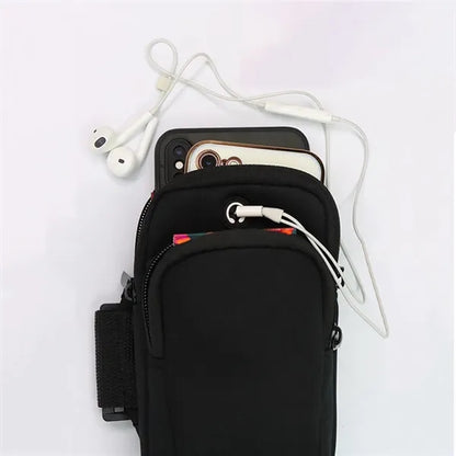 Fitness Arm Band Outdoor Sports Storage Pouch Running