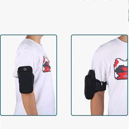 Fitness Arm Band Outdoor Sports Storage Pouch Running