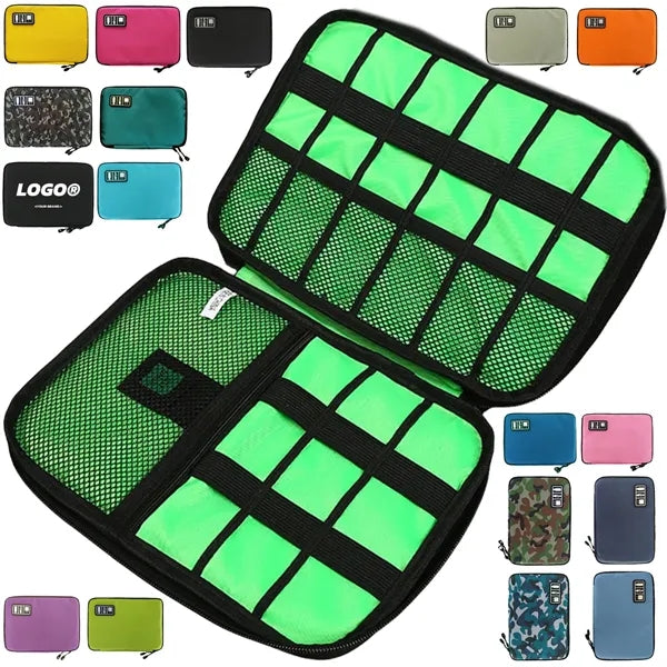 Electronics Travel Cord Organizer Pouch Portable Cable Bags