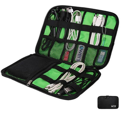 Electronics Travel Cord Organizer Pouch Portable Cable Bags