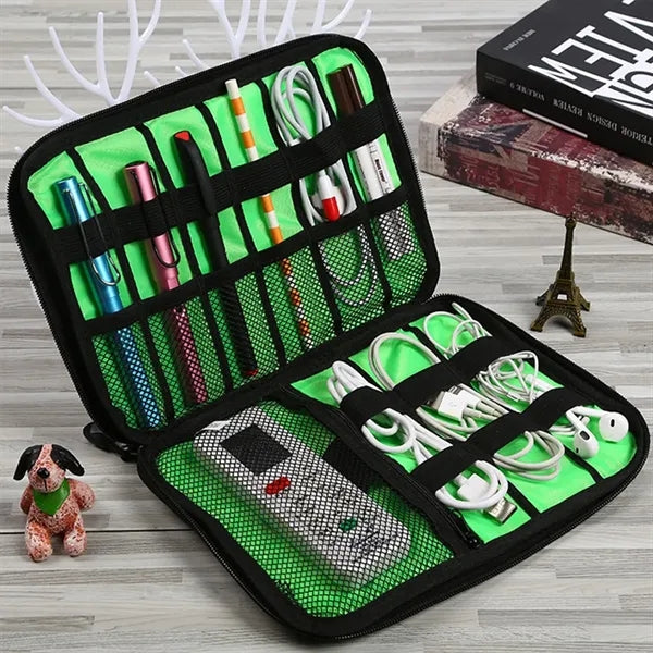 Electronics Travel Cord Organizer Pouch Portable Cable Bags
