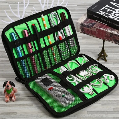Electronics Travel Cord Organizer Pouch Portable Cable Bags