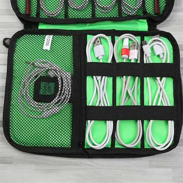 Electronics Travel Cord Organizer Pouch Portable Cable Bags