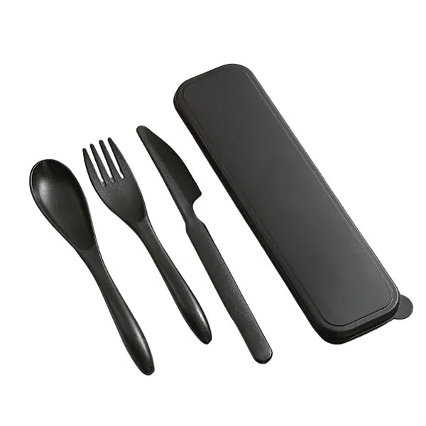Eco Friendly Wheat Straw Cutlery Set Travel Picnic Camping