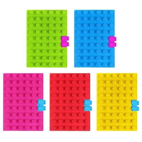 Silicone Soft Touch Stress Reliever Notebook