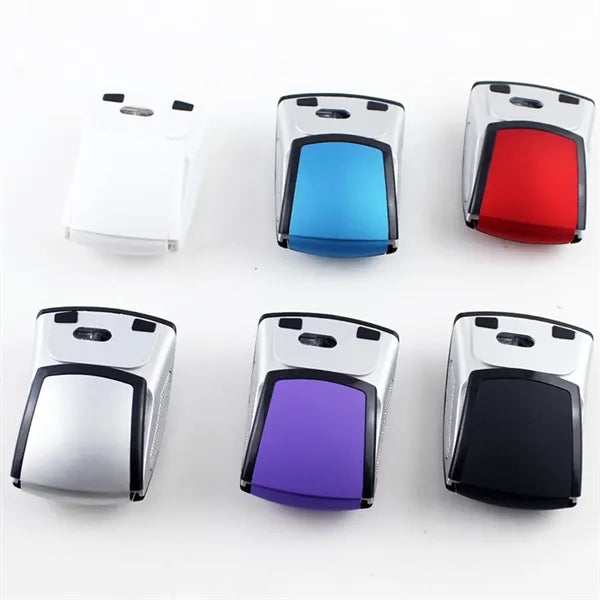 Laptop USB Wireless Folding Mouse Creative Curved Gift
