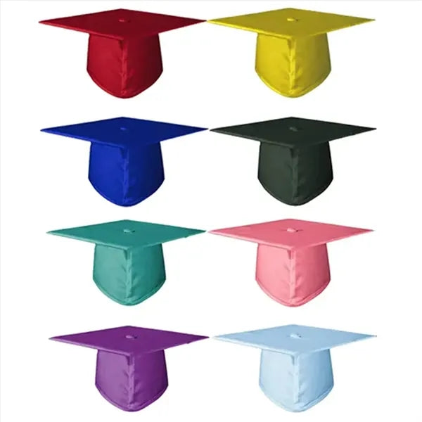 Tassel Matte Graduation Cap For High School Bachelor