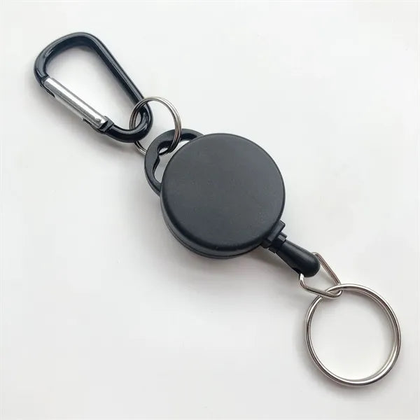 Outdoor Key Chain With Hook Frosted Extendable Portable