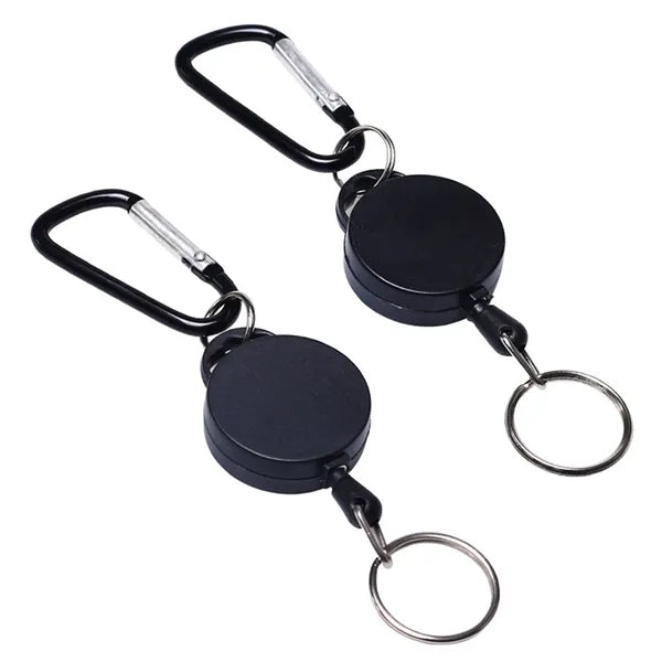 Outdoor Key Chain With Hook Frosted Extendable Portable