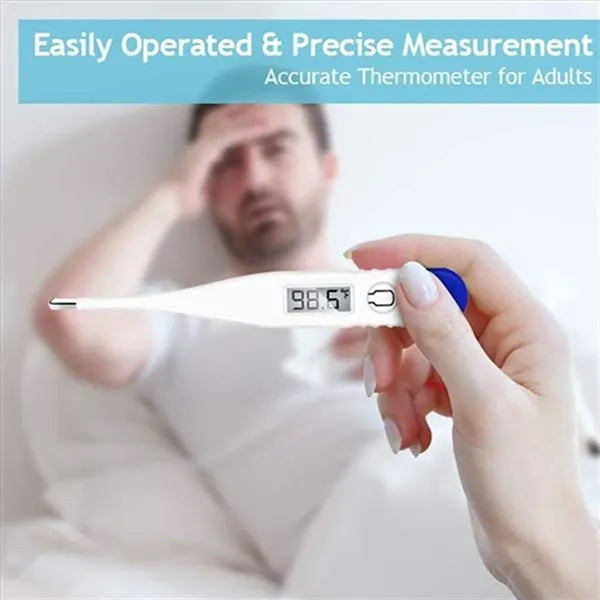 Waterproof Digital LCD Oral  Baby Underarm Thermometer