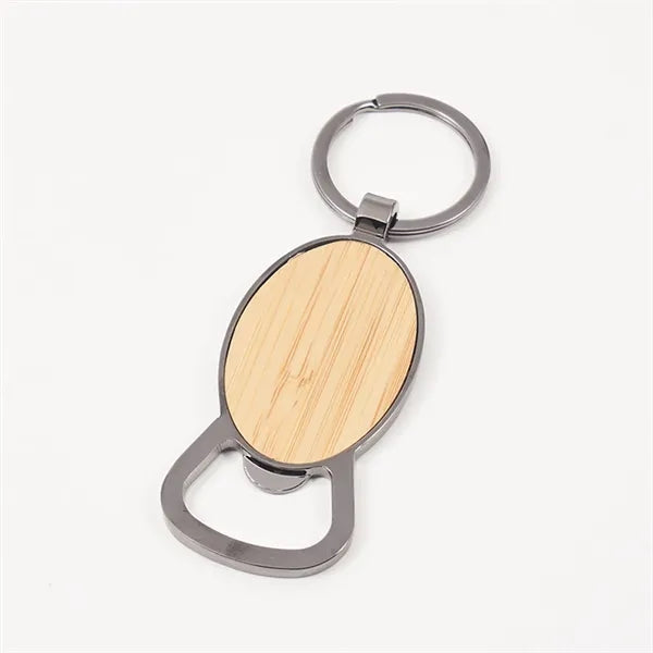 Wooden Bottle Opener Keychains Creative And Personalized