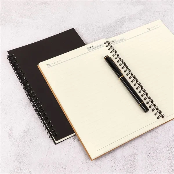 Customized Business Simple Kraft Paper Diary Coil Notebook