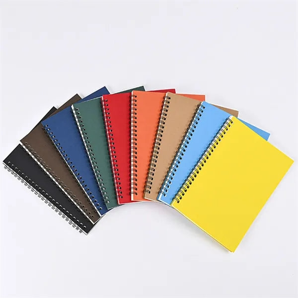 Customized Business Simple Kraft Paper Diary Coil Notebook