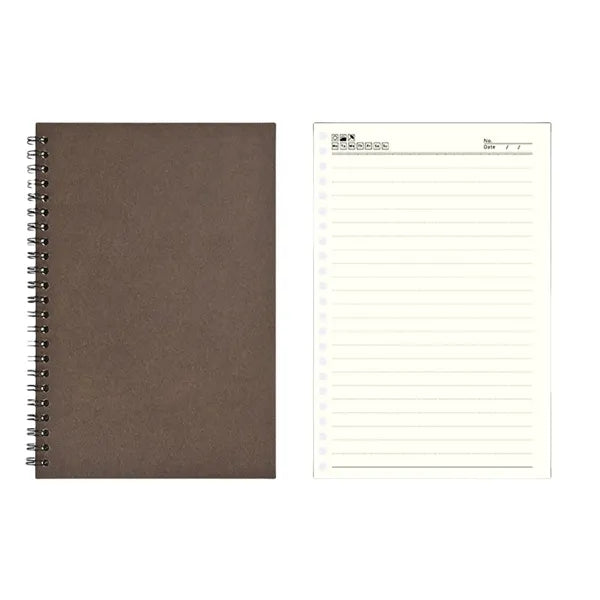 Customized Business Simple Kraft Paper Diary Coil Notebook