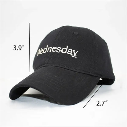 Embroidered Baseball Hats Trendy Couple Versatile Peaked Cap