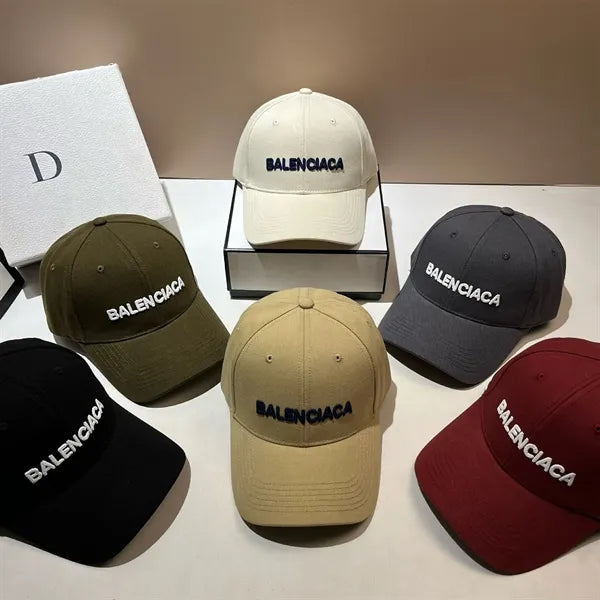 Embroidered Baseball Hats Trendy Couple Versatile Peaked Cap