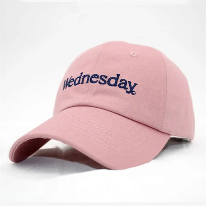 Embroidered Baseball Hats Trendy Couple Versatile Peaked Cap