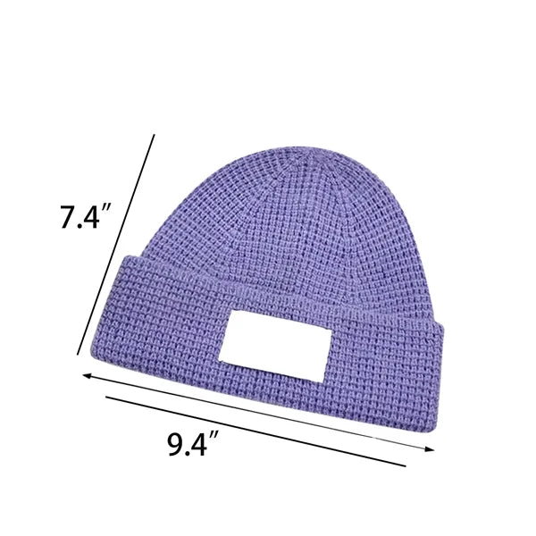 Custom Fashion Knitted Beanie Wool Hat For The Season