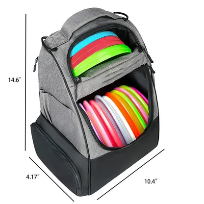 Durable Large Capacity Disc Golf Backpack Sports Bag