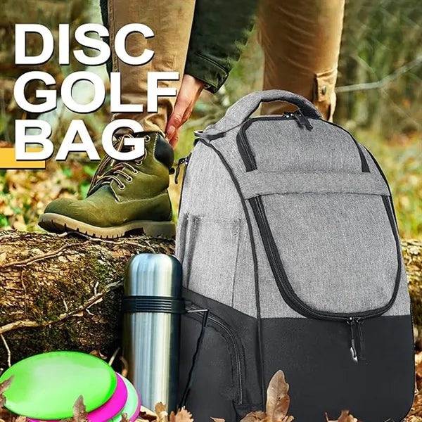 Durable Large Capacity Disc Golf Backpack Sports Bag