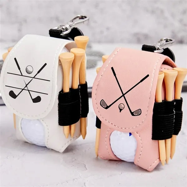 Outdoor Portable Waist Hanging Golf Small Ball Bag
