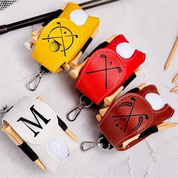 Outdoor Portable Waist Hanging Golf Small Ball Bag