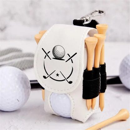 Outdoor Portable Waist Hanging Golf Small Ball Bag