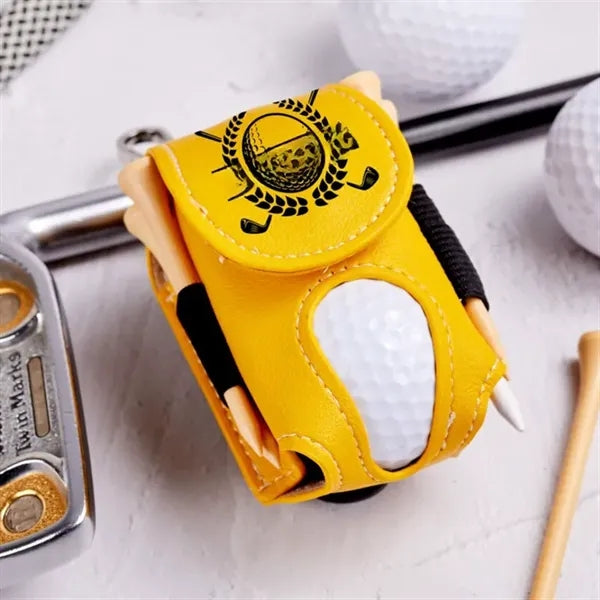 Outdoor Portable Waist Hanging Golf Small Ball Bag
